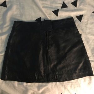 Rampage LEATHER mini skirt!